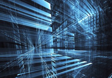 Fractal sanat - bilgisayar görüntü, teknolojik