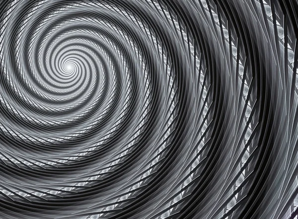 Fractal achtergrond, abstract spiraal — Stockfoto