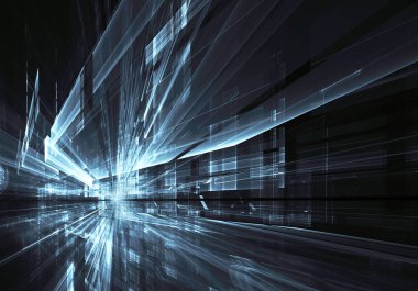 Fractal sanat - bilgisayar görüntü, teknolojik