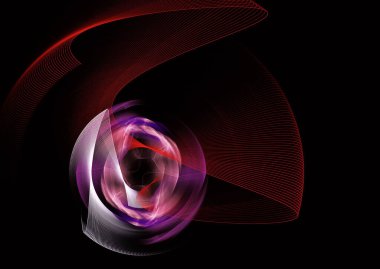 soyut fraktal arkaplan bilgisayar tarafından oluşturulan bir illüstrasyon, doku