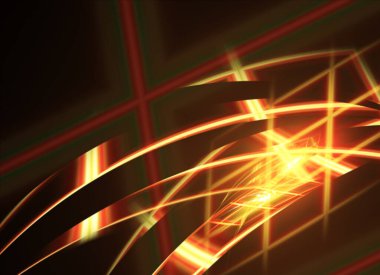 Mavi arkaplan renginde soyut dalgalar - fraktal oluşturucu.