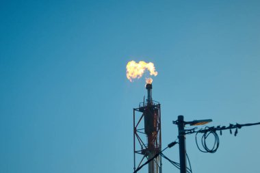 Bitki, güneşli bir günde borulardan duman ve sis yayar. Kirleticiler atmosfere girer. Ekolojik felaket. Zararlı emisyonlar. Kimya endüstrisi