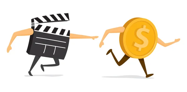 Filme à procura de financiamento ou investidores —  Vetores de Stock