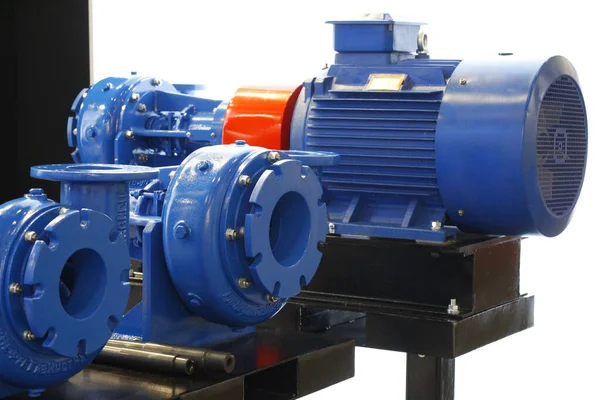 Industrial pumps and pumping stations for pumping various liquids. — Stock Image Industrial pumps and pumping stations for pumping various liquids. Stock Image