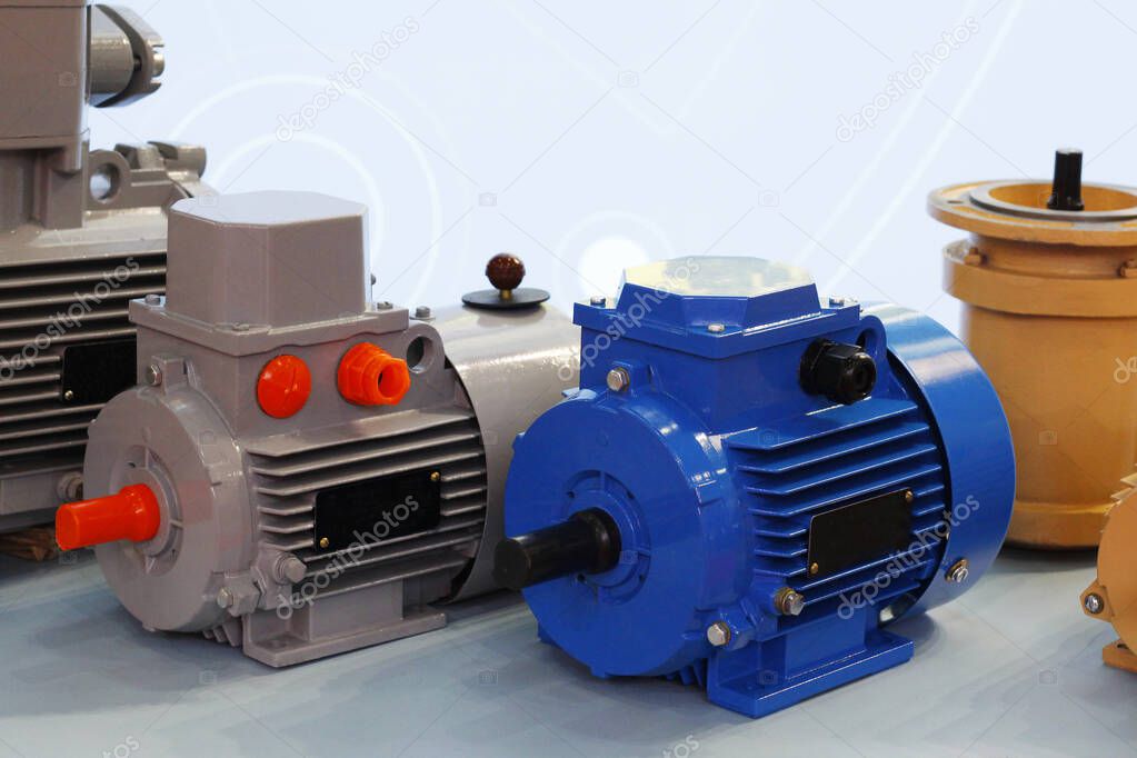 Stationary industrial electric motors. Three-phase asynchronous squirrel-cage motors.