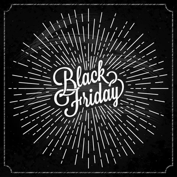 Black Friday logo with on background — Διανυσματικό Αρχείο