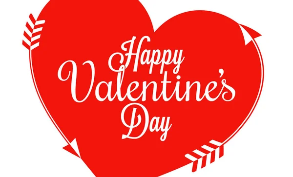 Valentijnsdag grens hart achtergrond — Stockvector