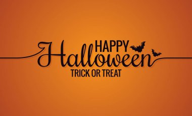 Cadılar Bayramın kutlu olsun çizgi Vintage arka plan yazı