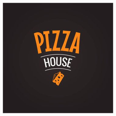 Pizza house dilim tasarım arka plan