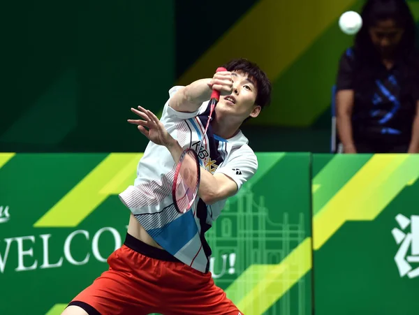 Chiny Chinese Macao Open Badminton Championships Single — Zdjęcie stockowe