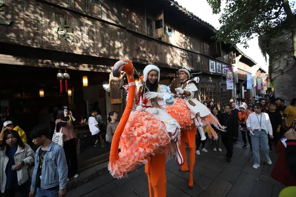 CHINA CHINESE ZHEJIANG WUZHEN THEATRE FESTIVAL — Stock Photo, Image