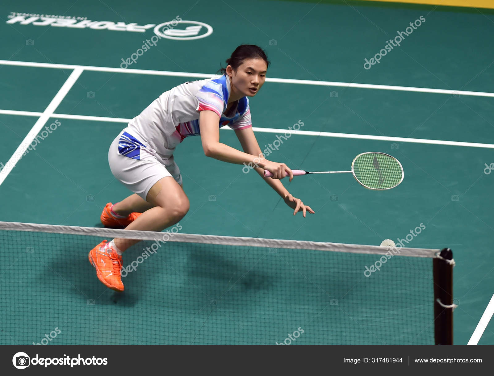 CHINA CHINESE MACAU MACAO OPEN BADMINTON CHAMPIONSHIPS SINGLE Stock