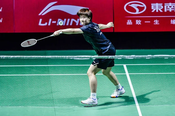 China Chinese Fuzhou Open 2019 Toernooi Ronde Single — Stockfoto