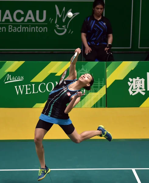 Chiny Chinese Macao Open Badminton Championships Single — Zdjęcie stockowe