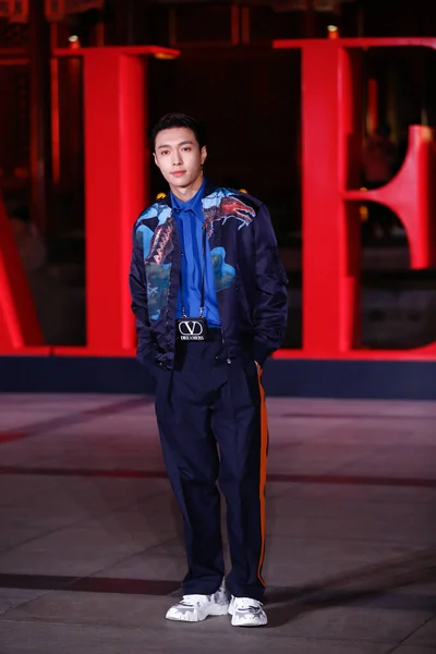 China Chinese Zhang Yixing Valentino Haute Couture Show Beijing — Stockfoto