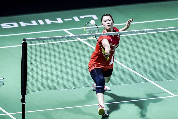 China Chinese Fuzhou Open 2019 turniej pojedynczy — Zdjęcie stockowe