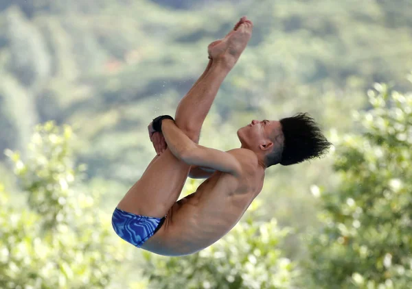 CHINA CHINESE FINA DIVING GRAND PRIX JAPANESE SWIMMERS — Stock Photo, Image