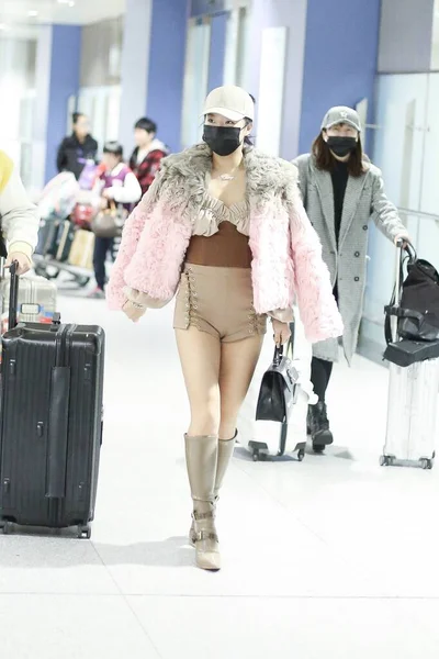 China chinês Wang Ju moda Pequim Airpot — Fotografia de Stock