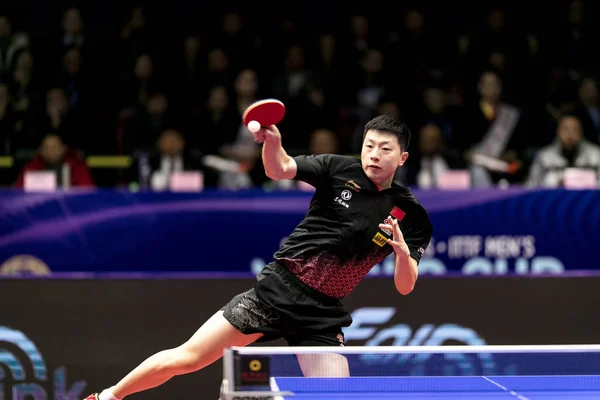 Chiny Chiński Syczuan Chengdu Ittf Men 's World Cup — Zdjęcie stockowe