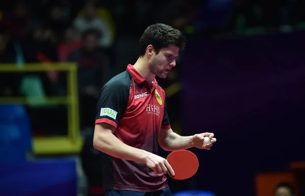 中国四川省成都ITTF男子ワールドカップ — ストック写真