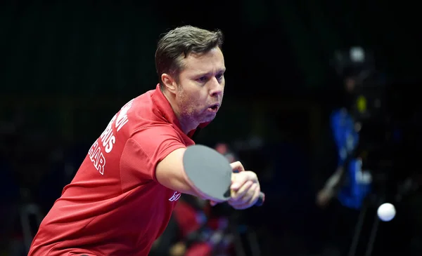 CHINA CHINESE SICHUAN CHENGDU ITTF MUNDIAL DE LOS HOMBRES CUP — Foto de Stock