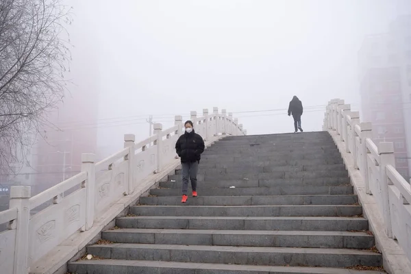 CHINA CHINESE BEIJING HAZE AIR POLLUTION — Stock Photo, Image