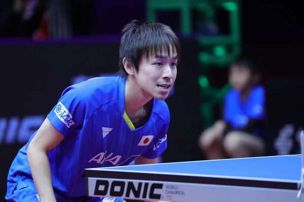 中国四川省成都ITTF男子ワールドカップ — ストック写真