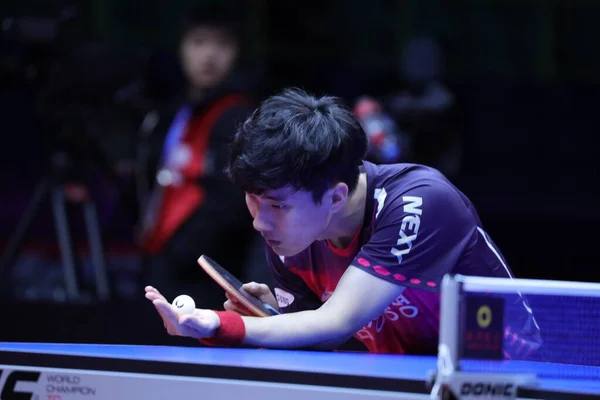 CHINA CHINESE SICHUAN CHENGDU ITTF MEN'S WORLD CUP — Stock Photo, Image
