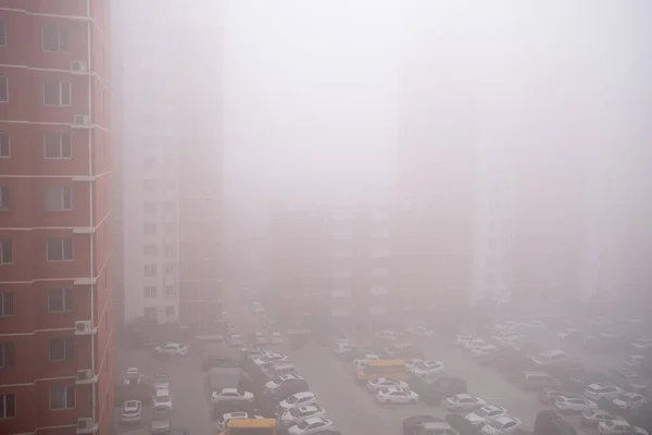 CONTAMINACIÓN DEL AIRE CHINA BEIJING HAZE —  Fotos de Stock