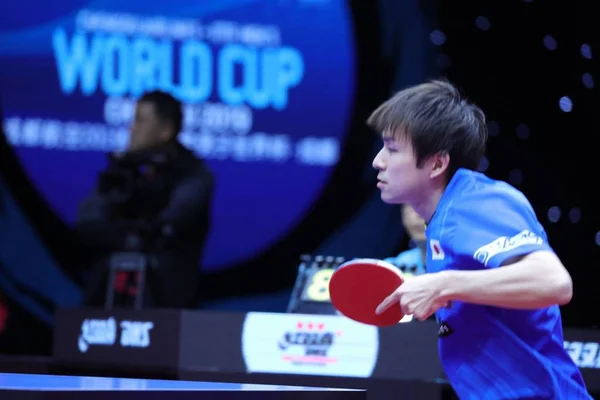 中国四川省成都ITTF男子ワールドカップ — ストック写真