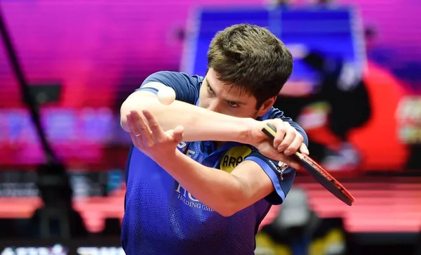 中国四川省成都ITTF男子ワールドカップ — ストック写真