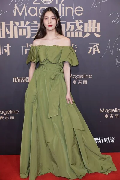 China Chinese Cecilia Boey 2019 Cosmo Glam Night Shanghai — Φωτογραφία Αρχείου