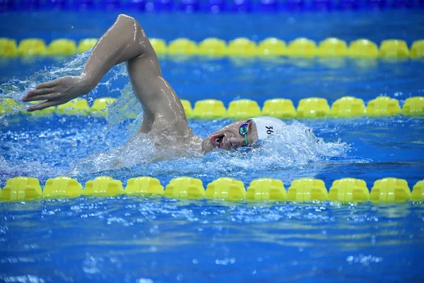 Sun Yang Swims Swimming Pool 2019 National Swimming Championship 1500 — Stock Photo, Image