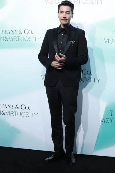 Attore Modello Taiwanese Mark Chao Partecipa All Evento Promozionale Tiffany — Foto Stock