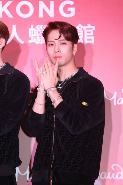 Hong Kong Énekes Színész Jackson Wang Got7 Dél Koreai Fiúcsoporttól — Stock Fotó