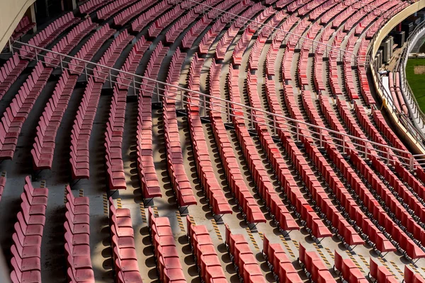 Die Innenansicht Des Hongkou Football Stadium Heimspielstätte Des Shanghai Greenland — Stockfoto