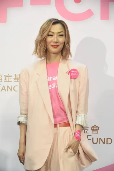 Hongkongs Sängerin Und Schauspielerin Sammi Cheng Besucht September 2019 Den — Stockfoto