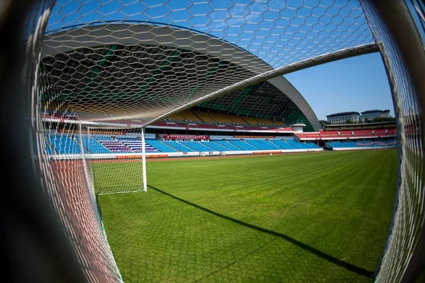 Vista Interior Del Centro Deportivo Olímpico Chongqing Sede Del Chongqing —  Fotos de Stock