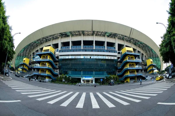 Vista Exterior Alrededores Del Centro Deportivo Olímpico Chongqing Sede Del —  Fotos de Stock