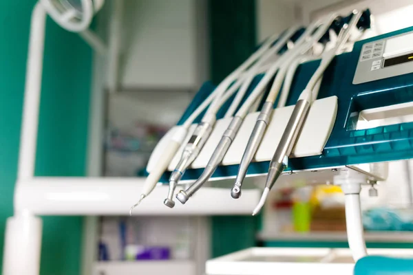 Dental unit and many dental devices in the dentist office