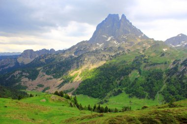 Yaz aylarında Pirene Dağları