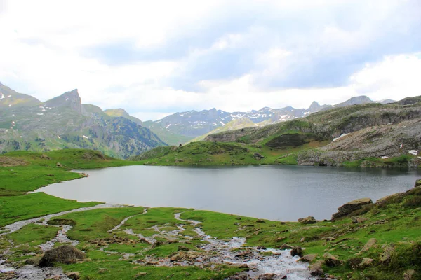 Summer in the Pyrenees mountains