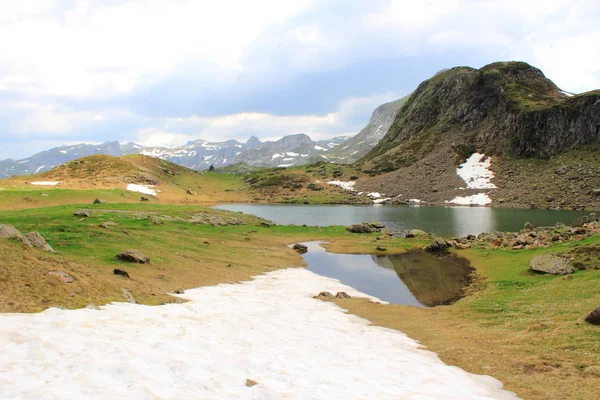 Summer in the Pyrenees mountains