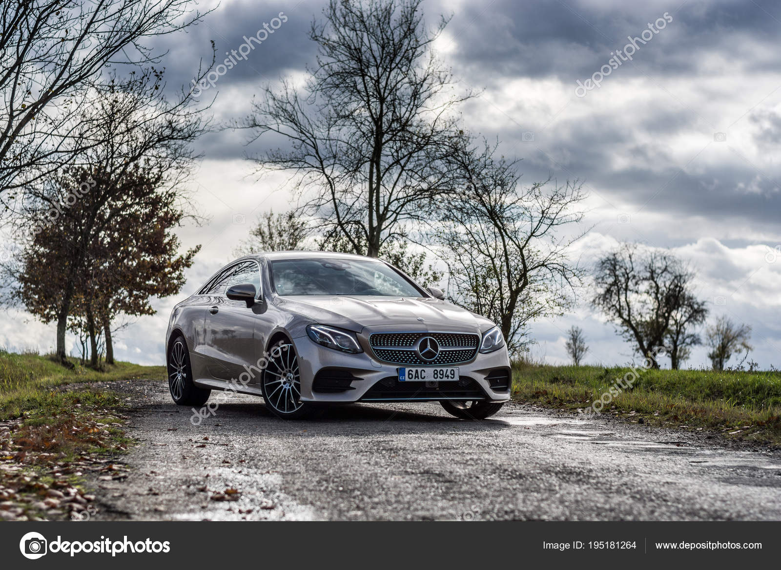 New Mercedes Benz 00 Coupe Model Year 18 Czech Road Stock Editorial Photo C Tomasdevera New Mercedes Benz 00 Coupe Model Year 18 Czech Road Stock Editorial Photo C Tomasdevera