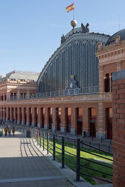 Madrid 'deki eski tren istasyonu.