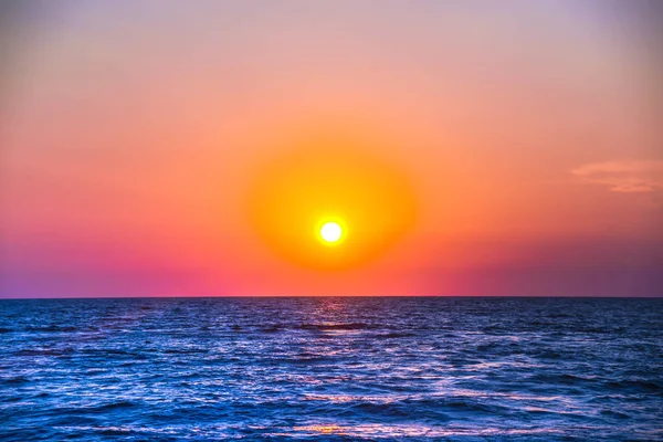 Apus Soare Mare — Fotografie, imagine de stoc