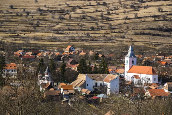 Letecký Pohled Město Obidos Portugalštině — Stock fotografie