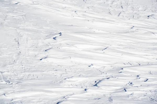 Sjezdovka Sněhu — Stock fotografie