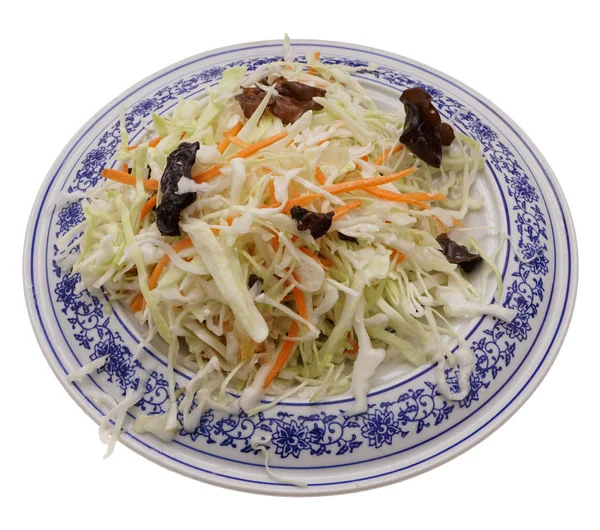 Kinesisk mad. Kålsalat - Stock-foto