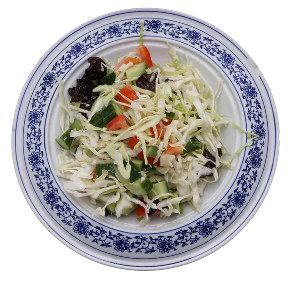 Comida chinesa. Salada mista — Fotografia de Stock